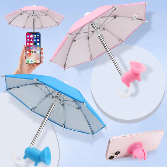 SuctionShade™ | Parapluie pour téléphone avec ventouse