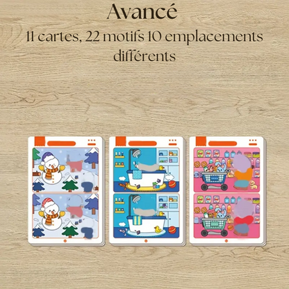 SpottyCards™ | Cartes de jeu Trouvez les différences