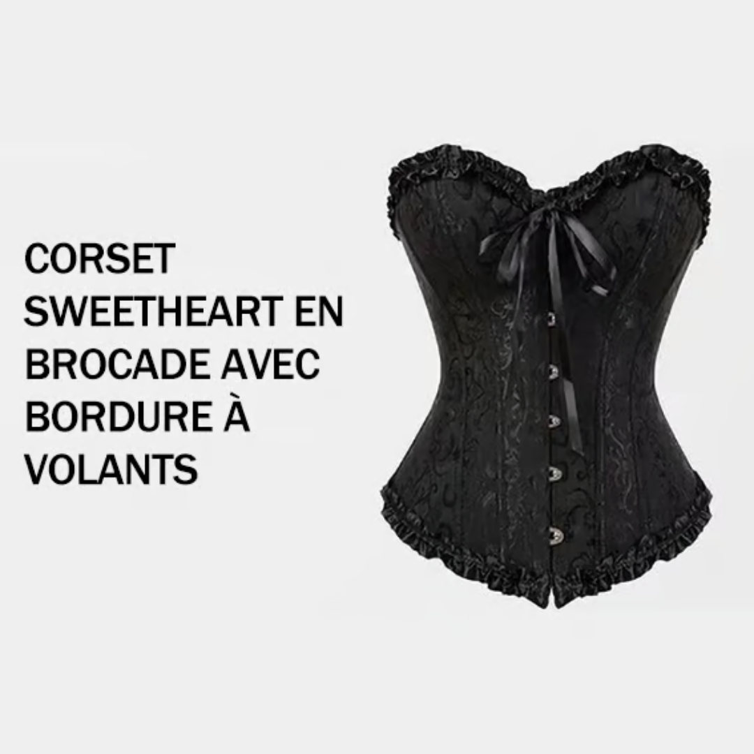 AristocratCurve™ | Corset push-up victorien