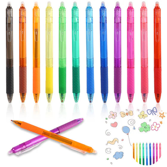 ColorSwipe™ | Stylos gel effaçables multicolores