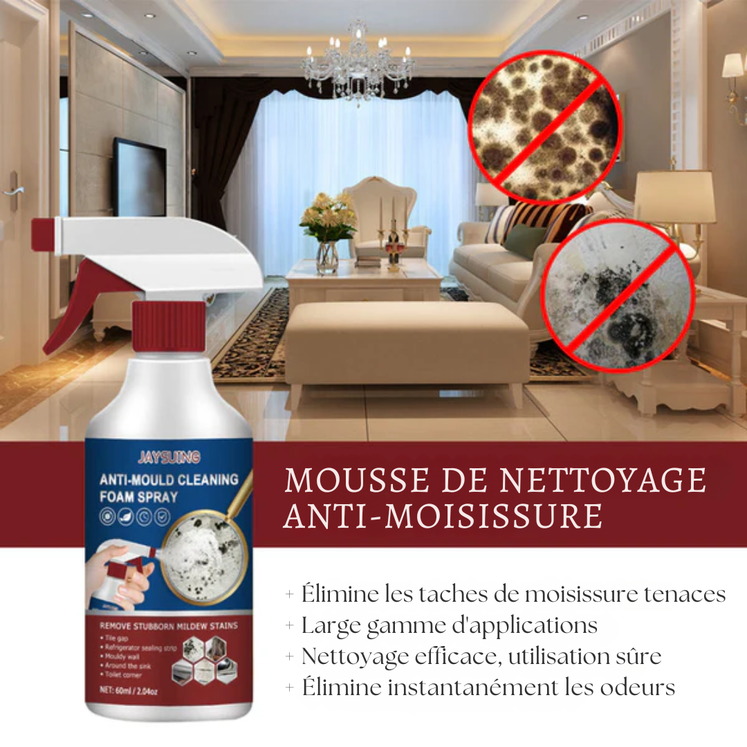 BioBarrier™ | Mousse nettoyante et désinfectante anti-moisissure