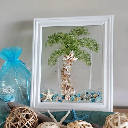 BeachsideBliss™ | Kit d'art en verre de mer