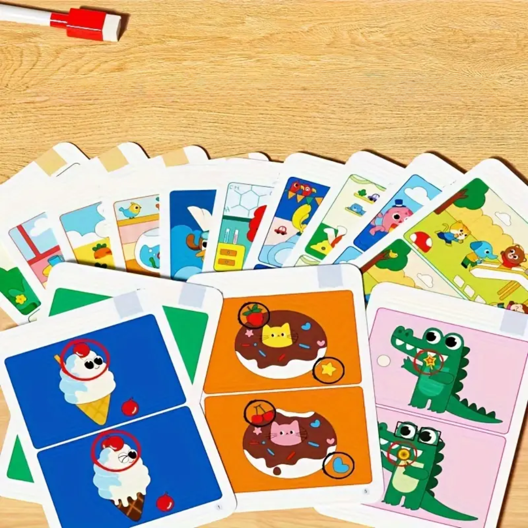 SpottyCards™ | Cartes de jeu Trouvez les différences