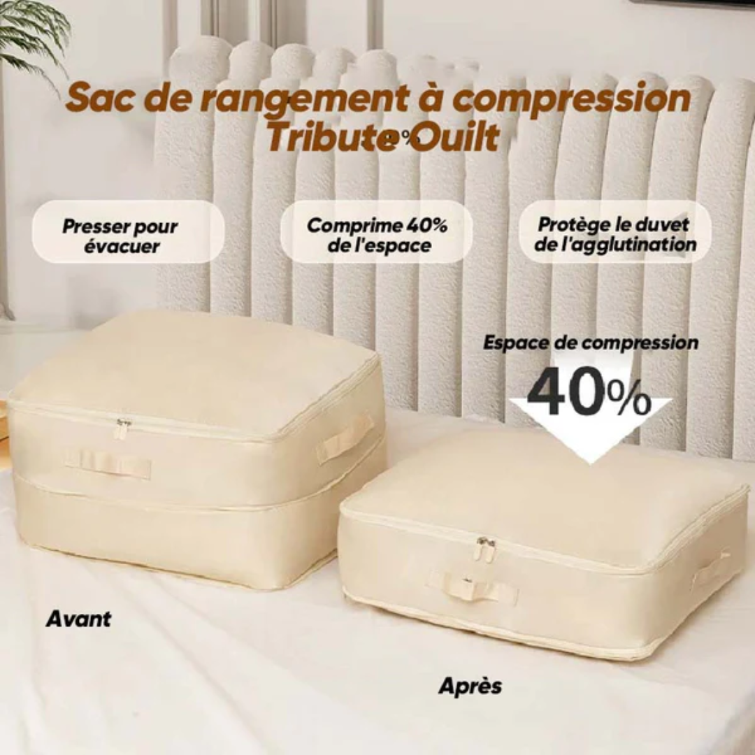 TranquilTote™ | Sac de rangement pour couette