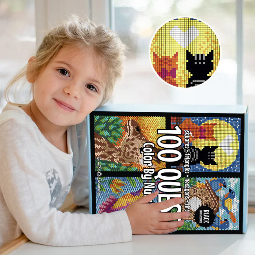 ArtfulExplorers™ | Coffret de livres d'activités Quête de coloriage