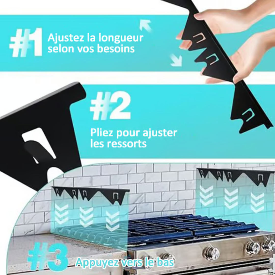 StainlessFit™ | Fente de remplissage de cuisine en acier inoxydable