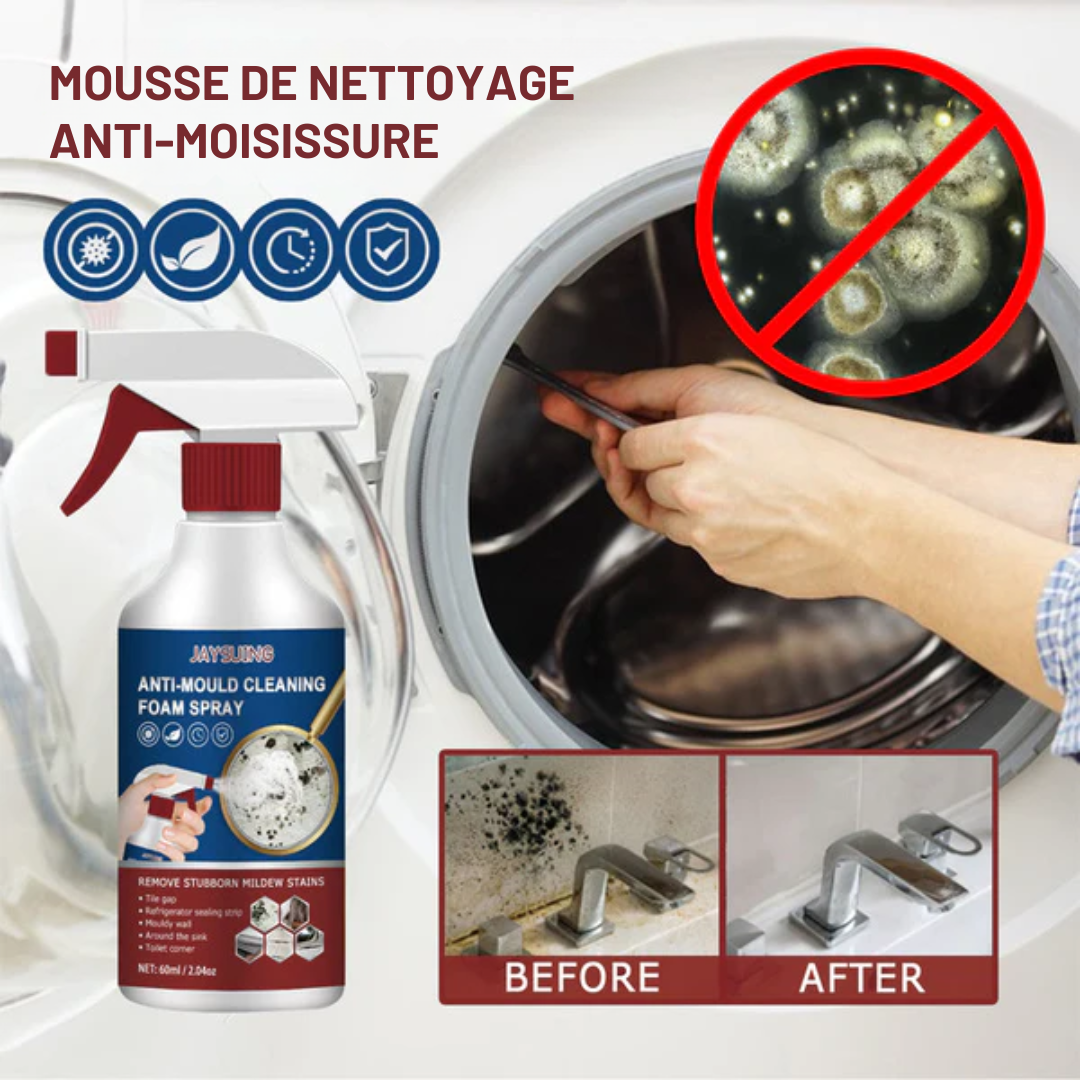 BioBarrier™ | Mousse nettoyante et désinfectante anti-moisissure