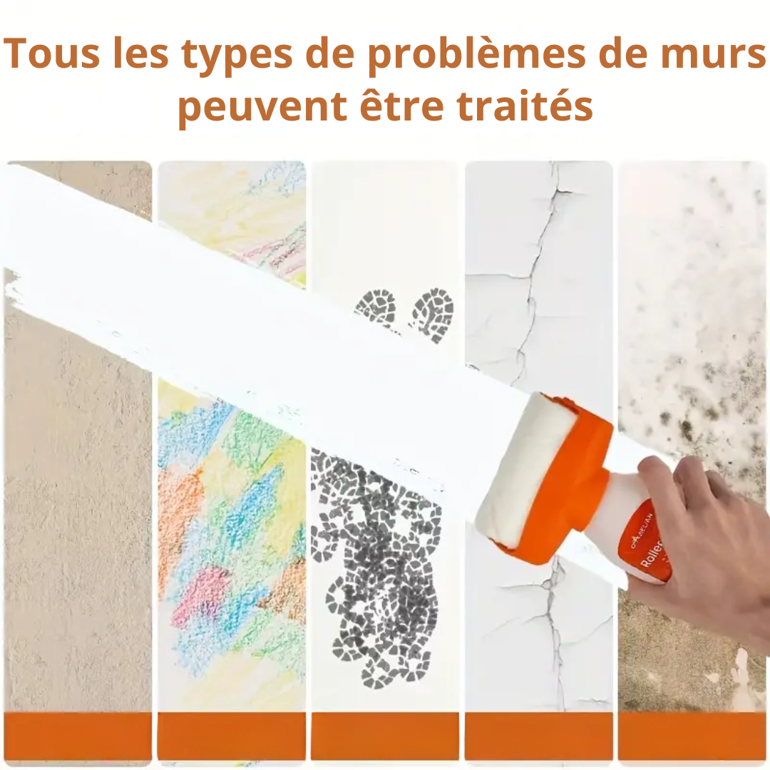 Blend&Mend™ | Rouleau de peinture pour réparation murale en latex