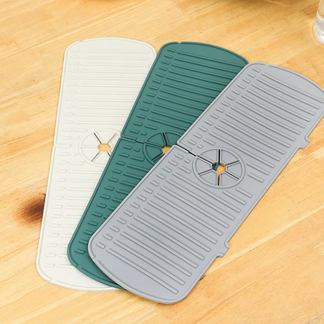 SpillBarrier™ | Tapis anti-éclaboussures en silicone pour robinet