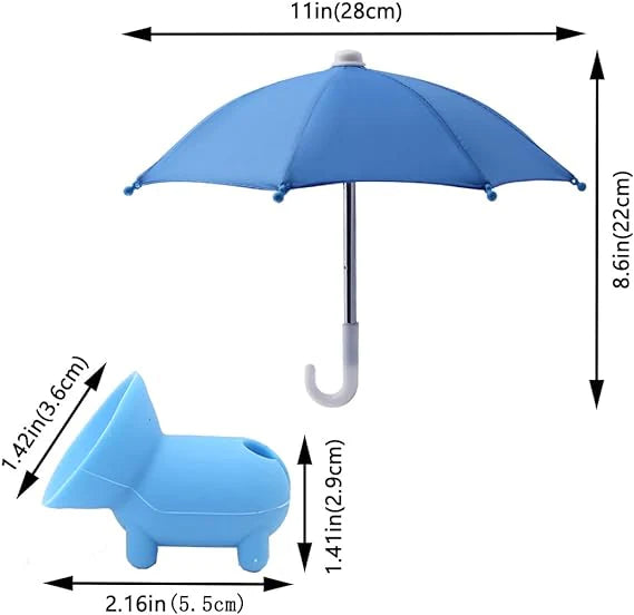 SuctionShade™ | Parapluie pour téléphone avec ventouse