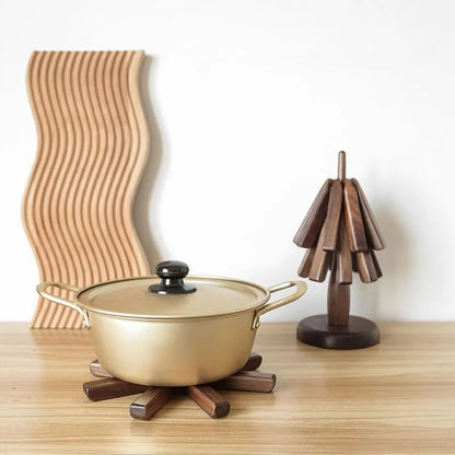 WoodWonders™ | Set de table en noyer artistique