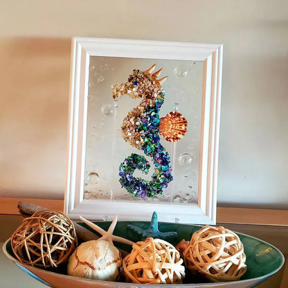 BeachsideBliss™ | Kit d'art en verre de mer