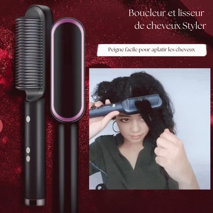 TrendyComb™ | Peigne coiffant lisseur