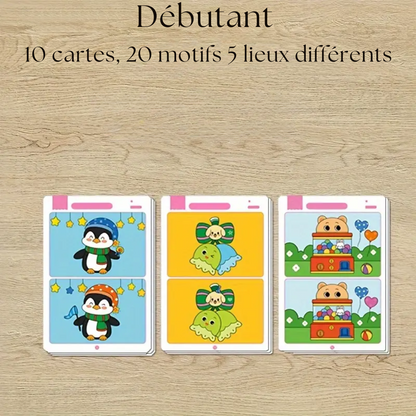 SpottyCards™ | Cartes de jeu Trouvez les différences