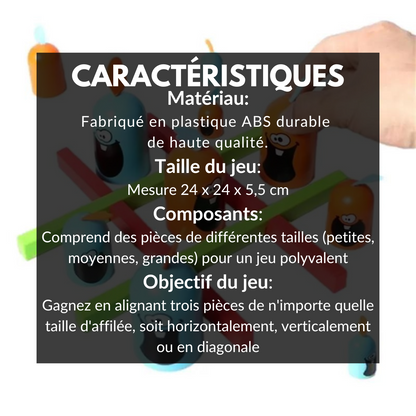 TicTacTwist™ | Jeu créatif de morpion