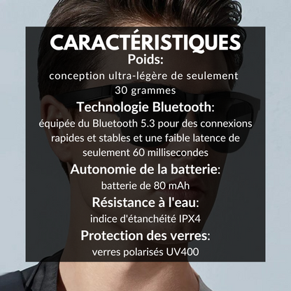 ConnectView™ | Lunettes connectées Bluetooth