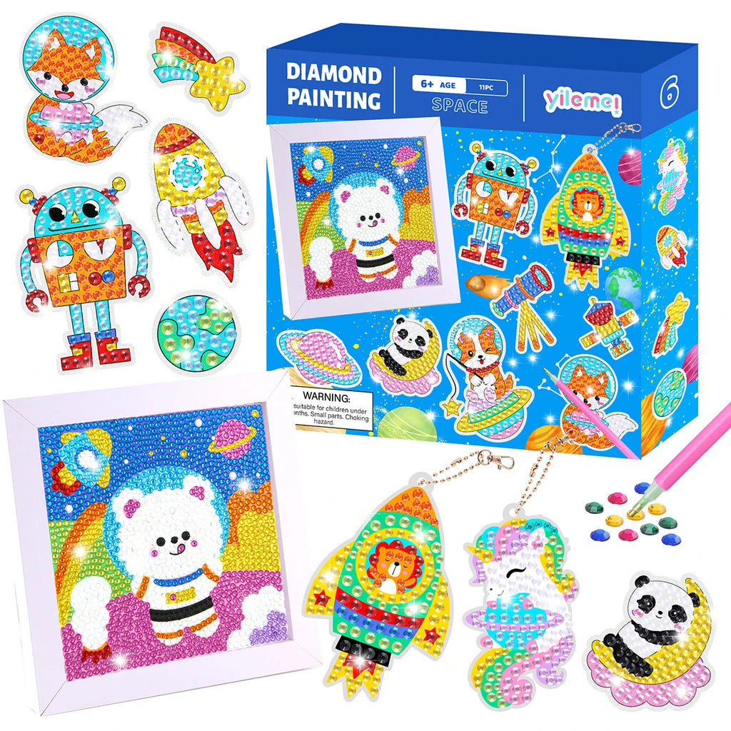 SparkleArt™ | Kit de coloriage de diamants pour enfants