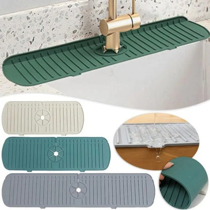 SpillBarrier™ | Tapis anti-éclaboussures en silicone pour robinet